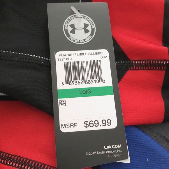 Under Armour USA Leggings Size L NWT - Picture 6 of 9